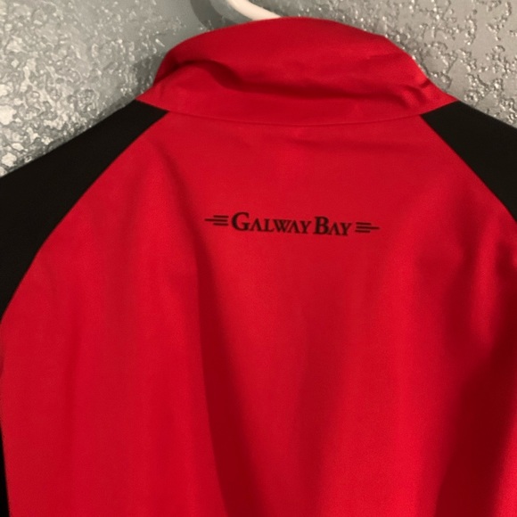Galway Bay Golf Red jacket men’s size Large - Picture 3 of 4